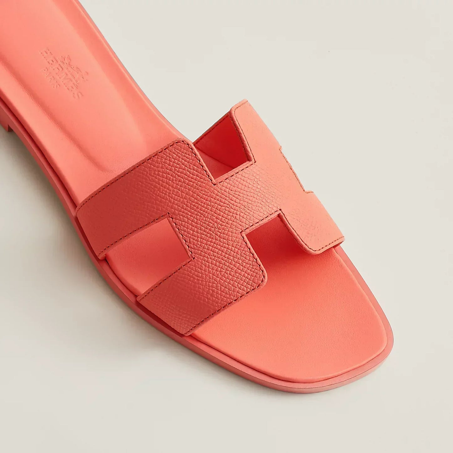 Hermès Sandales Oran - Orange Joey
