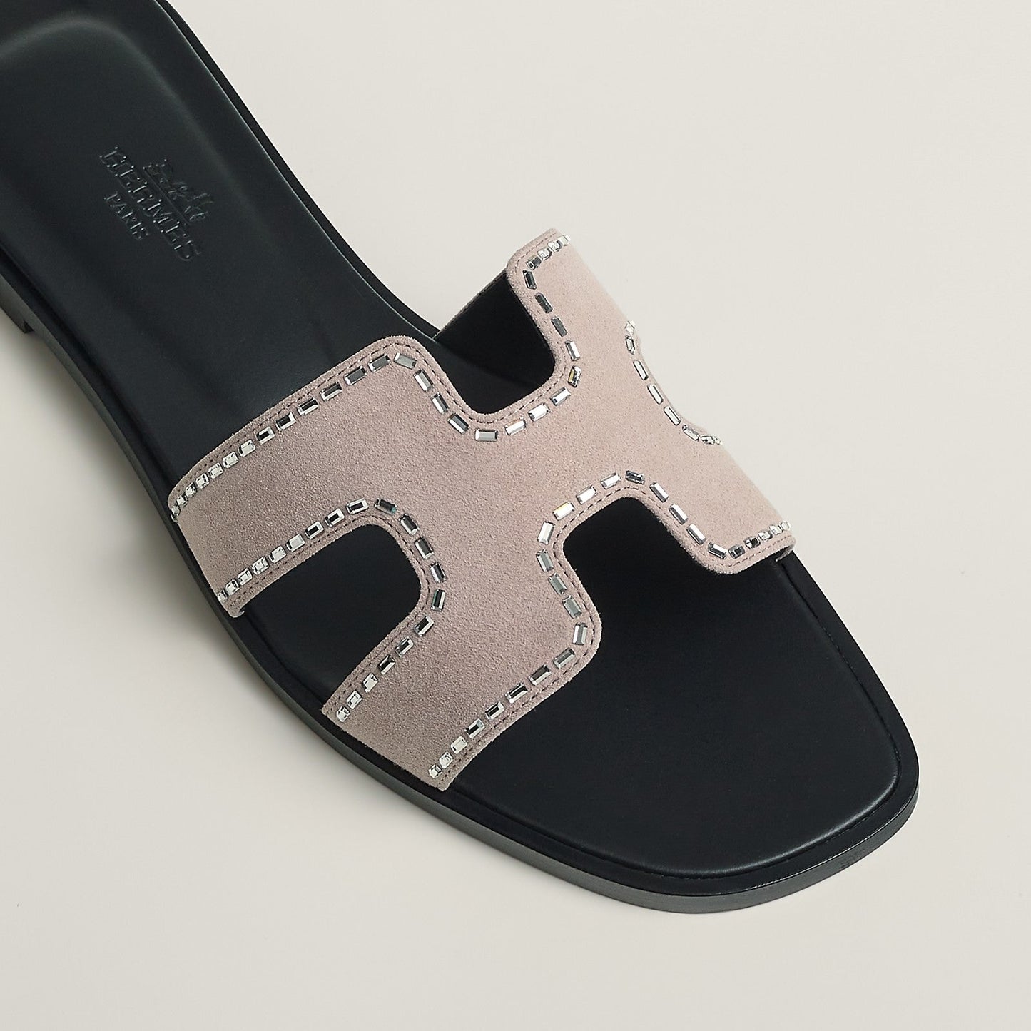 Hermès Sandales Oran - Porcelaine rose