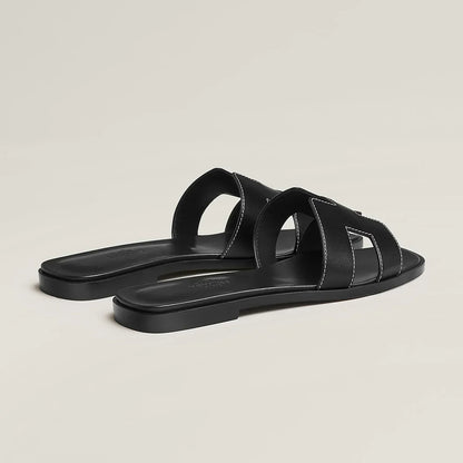 Hermès Sandales Oran - Noir