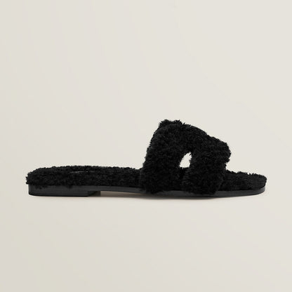 Hermès Sandales Oran - Noir