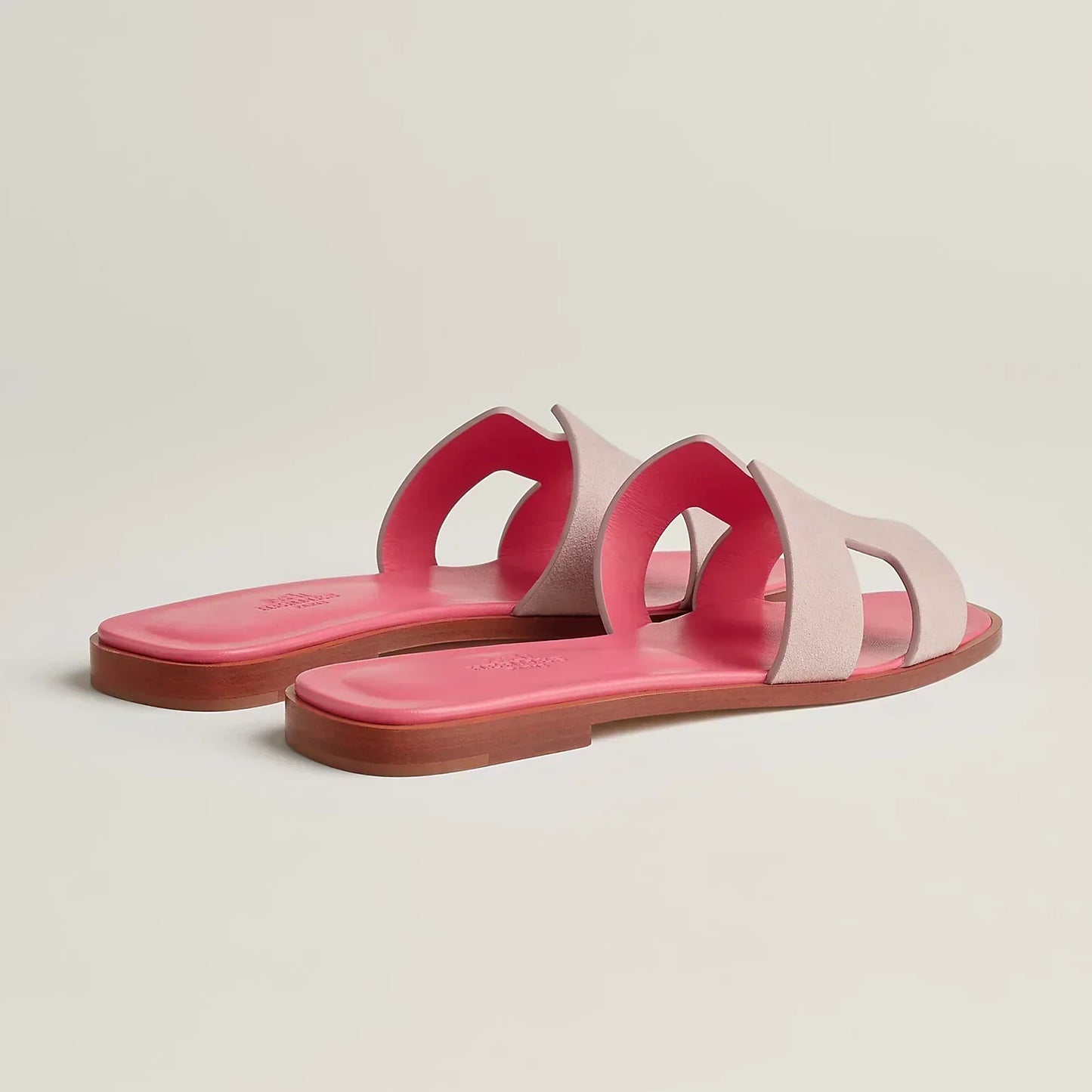 Hermès Sandales Oran - Porcelaine rose