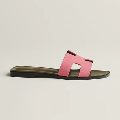 Hermès Sandales Oran - Rose désert