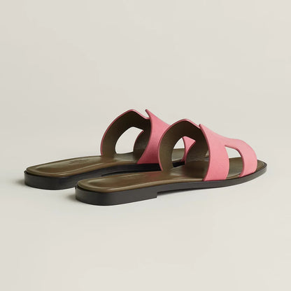 Hermès Sandales Oran - Rose désert