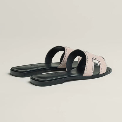 Hermès Sandales Oran - Porcelaine rose